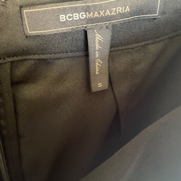 BCBGMAXAZRIA black tulle with glow maxi skirt - Picture 7 of 8